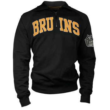 Winter Classic Bruins Black Blitz 1/4 Zip Sweatshirt WC0247